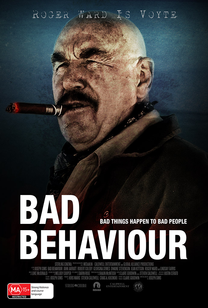 Roger Ward is Voyte in Joseph Sim's Bad Behaviour Roger Ward is Voyte in Joseph Sim's Bad Behaviour