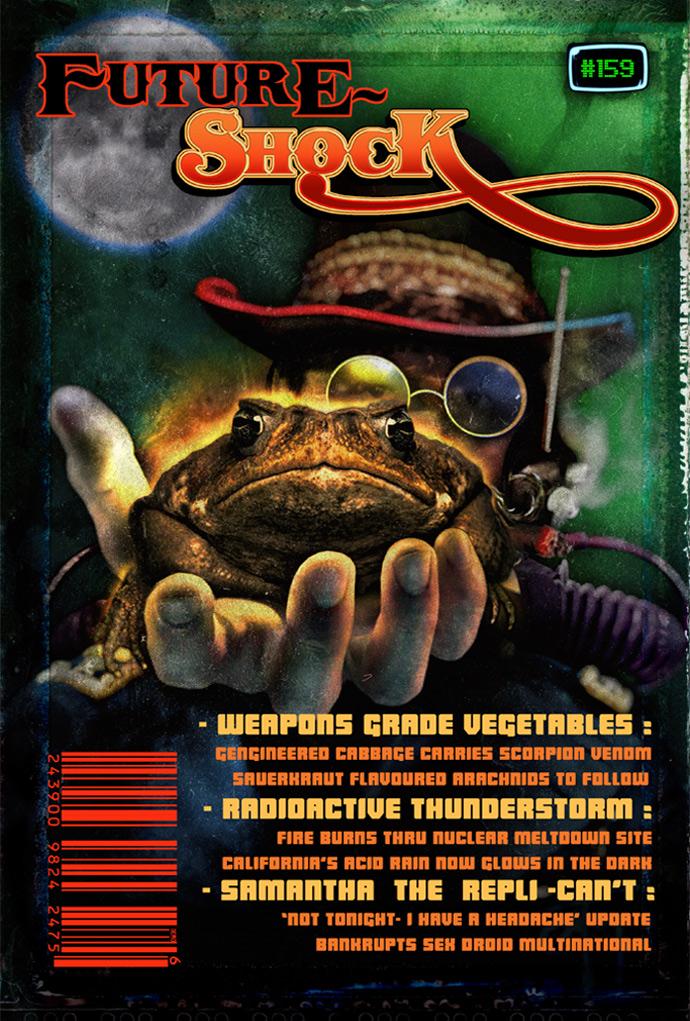 Future Shock, a magazine that will take you to infinity and beyond! A future magazine that will take you to infinity and beyond!