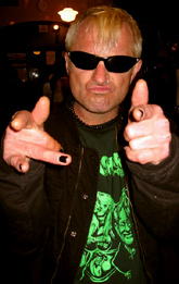Dick Dale, founder of the trasharama film festerval Dick Dale, founder of the trasharama film festerval