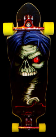 Spine-Grrrl Skateboard Deck