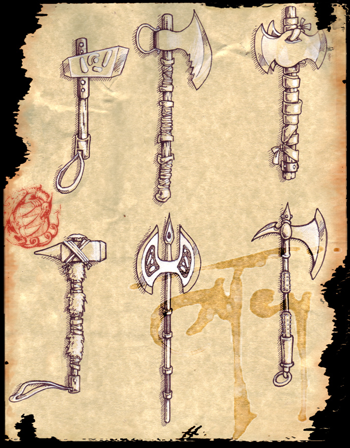 Battle Axe designs