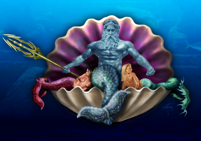 Poseidon's Shell Throne Poseidon's Shell Throne