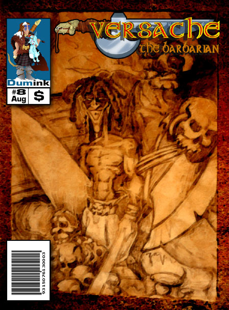 Versache the Barbarian comic cover Versache the Barbarian comic cover